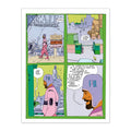 Escale sur Pharagonescia / Le Bandard Fou - Diptyque
